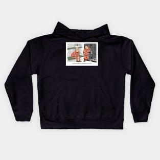 Read the thing again. Kids Hoodie